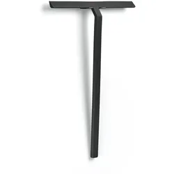 Zone Denmark - Rim Duschabzieher mit Halterung, 30 cm, schwarz