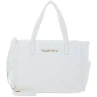 Valentino Ocarina Shopper Kunstleder Weiß