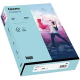 Inapa Multifunktionspapier tecno colors A3 80g/qm VE=5x500 Blatt mittelblau