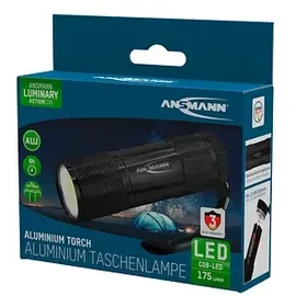 Ansmann Action COB 1W LED Mini Taschenlampe 9,5 cm, 175 lm