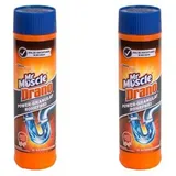 Mr Muscle Mr Muscle Drano Power-Granulat Rohrfrei 10 Anwendungen (2er Pack) Rohrreiniger