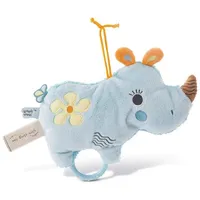 NICI 46579 Spieluhr 2D Nashorn Manuffi 20 cm