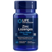 Life Extension Life Extension, Zink Lozenges (Citrus-Orange Flavor) (60Lutschtabletten)