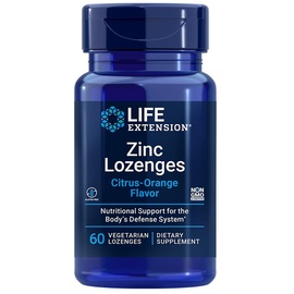 Life Extension Life Extension, Zink Lozenges (Citrus-Orange Flavor) (60Lutschtabletten)