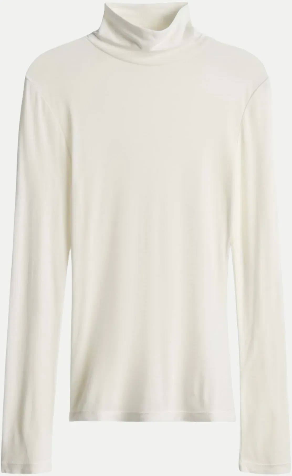 Slim-Fit Rollkragenshirt Somy Weiß 38