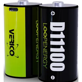 Verico LoopEnergy Mono (D)-Akku Li-Ion 7400 mAh 2 Stück