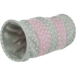 Trixie Spieltunnel Fleece bunt ø 25 × 50 cm Katzenspielzeug