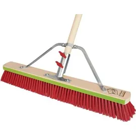 Peggy Perfect Besen LM Bulldozer Elastonborsten Holz L 600 mm mit Stielhalter
