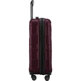 suitline 4-Rollen Cabin 55 cm / 40 l rot/weiß