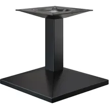 GGM Möbel Bistro Lounge Tischgestell 50 x 50 x 40 cm Schwarz