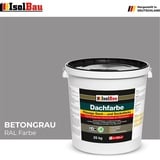 Dachfarbe Sockelfarbe Betongrau 25kg Fassadenfarbe RAL Farbe Nano Polymermembran