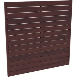 Andrewex Sichtschutzelement Faro 180 x 180 cm Braun Holz