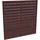 Andrewex Sichtschutzelement Faro 180 x 180 cm Braun Holz