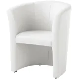 Livetastic Cocktailsessel Pur, Weiß, Kunststoff, 66x75x56 cm, Made in EU, Made in Europe, FSC 100%, Wohnzimmer, Sessel, Cocktailsessel