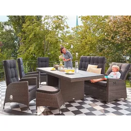 Outdoor Edge Barcelona 211 x 90 x 108 cm Grau