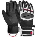 Reusch Mastery Handschuhe, 7745 Black/White/Fire Red, 10,5