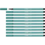 Stabilo Pen 68Fasermaler 10Stück türkis