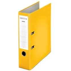 CENTRA Ordner Plastik A4 8cm gelb 230133