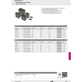 Hettich Abfallsystem-Eimer 11l, AvanTech You Pull 9279391 Kunststoff anthrazit
