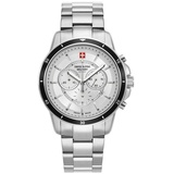 Swiss Alpine Military 7089.9132SAM Herrenuhr Chronograph Analog Quarz Edelstahl