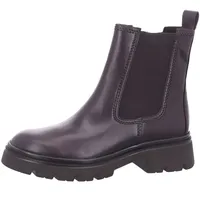 Gabor Damen Chelsea Boots/ Stiefeletten Braun Glattleder Größe: 38,5 / Braun - 38,5