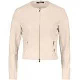 Vera Mont Blazer-Jacke mit Reißverschluss in beige - Gr.: 38