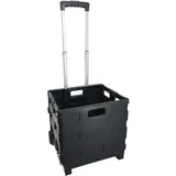 Trendline Transport Trolley schwarz 42,5 x 40,5 cm