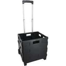 Trendline Transport Trolley schwarz 42,5 x 40,5 cm
