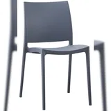 CLP Gartenstuhl Meton 42 x 42 x 81 cm grau