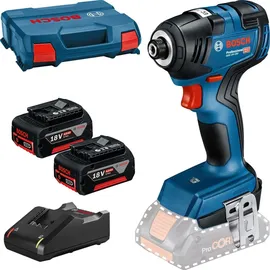 Bosch GDR 18V-200 Professional inkl. 2 x 4 Ah + L-Case 06019J2107
