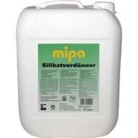 MIPA Silikatverdünner Verdünnung Silikatfarbe Zusatz weiß-transparent, 5 Liter