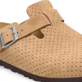 Birkenstock Boston Bs Holzschuhe EmDots New Beige 38