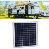 100-w-solarpanel-set, Solarladegerät, Usb-typ-c-gleichstromausgang, Ip67 Wasserdicht, Laderegler Für Wohnmobil, Boot, Wohnwagen – Crezuo