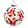 SIKORA K08-85 Weihnachtsmänner Glaskugel Weihnachtskugel Innenglasmalerei D: 7,5 cm