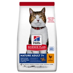 Hill's Mature Adult 7+ mit Huhn Katzenfutter 2 x 3 kg