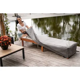 Winza Outdoor Covers Gartenliege-Schutzhülle 200 x 75 x 40 cm Grau