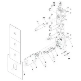 Dornbracht xTOOL UP-Thermostatmodul mit 3 Ventilen 3553197090