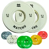Matchu Sports Matchu - Fractional Plates 0,5 kg 2er Set Hantelscheiben 50 mm 2x0,5