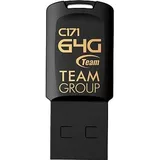 TEAM GROUP TeamGroup C171 schwarz 64GB, USB-A 2.0 (TC17164GB01)