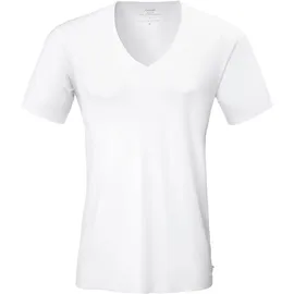 CALIDA Herren, T-Shirt weiß Viskose/Modal unifarben, weiß, NOS