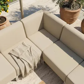 Oviala Loungesofa beige
