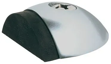 Bodentürstopper, 2001,H 18mm, mit Verdrehsicherung, edelstahl geschliffen