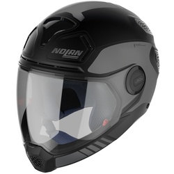 Nolan N30-4 VP Uncharted Helm, zwart-grijs, XL