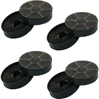 Keenberk Super-Sparset - 4 Paar Aktiv-Kohlefilter Ersatz für PKM