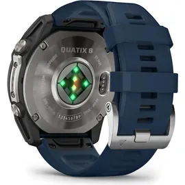 Garmin Quatix 8 51 mm AMOLED  Marine-Smartwatch Blau