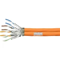 Logilink CPV0065 Netzwerkkabel Cat 7, orange 50 m