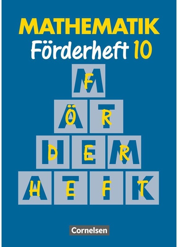 Mathematik, Neue Ausgabe Für Sonderschulen, Förderhefte: 10 Mathematik Förderschule - Förderhefte - Band 10 - Marita Sommer, Heribert Gathen, Gertrud
