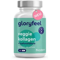 gloryfeel®  Veggie Kollagen + Hyaluronsäure - Mit Vitamin C, Zink & Kupfer 120 St