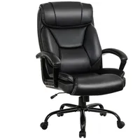 Costway Chefsessel Schwarz