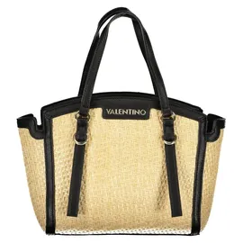 Valentino Demetra Henkeltasche Kunstleder Beige/Black